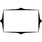 Adorno rectangular simple