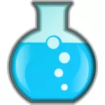 Vector de desen de laborator chimic icon