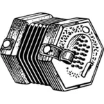 Illustrazione vettoriale di concertina