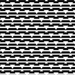 흑백 기하학적 패턴