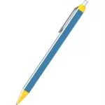 Pen-ul albastru de desen vector