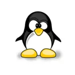 Ilustrasi vektor penguine