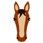 Horse's face