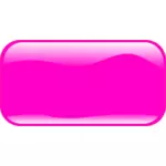 Retângulo horizontal forma botão rosa vetor clip-art