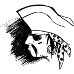 Pirat hodet bilde