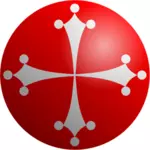Город Пиза символ векторное изображение