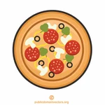Pizza-Mahlzeit
