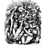 Dibujo vectorial de Charanga brawl