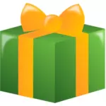 Kotak hijau hadiah