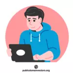 Programator cu laptop