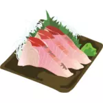 Prato de salmão