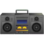 Boombox - pemutar musik portabel