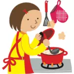 Femeie de gătit
