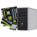 Desktop computer parts