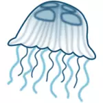 Dibujo vectorial de medusas de color