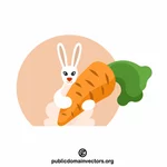 Kani porkkanalla