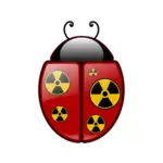 Radioactive ladybug