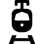 Icône de chemin de fer