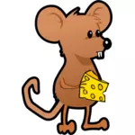 עכבר עם גבינה