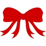 Red gift bow