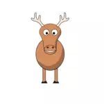 Reindeer vector image