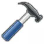 Hammer ikonet vektor image