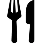 Restaurant pictogrammen