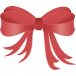 Red decorative ribbon