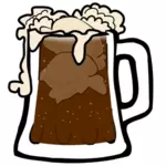 Vector afbeelding van bier