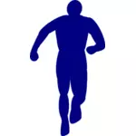 Běžící muž obrázek