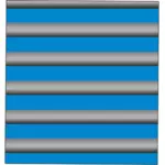 Immagine vettoriale gradiente barre di argento