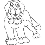 聖 Bernard 犬画像