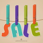 Sale promotion vector graphics