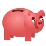 Piggy bank glinsterende clip art