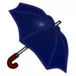 Blauwe paraplu