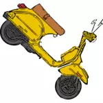 Scooter, ön tekerlek vektör küçük resim '