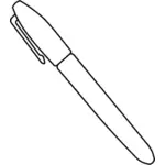 Marcador caneta Vetor clip-art