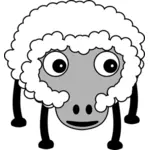 Caricature of a sheep