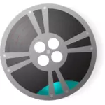 En film hjul vektorgrafikk