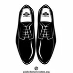 Sepatu hitam