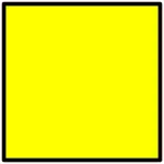 Bandiera gialla del segnale
