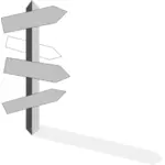 Illustration vectorielle Signpost