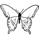 Vlinder schets afbeelding