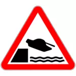 Tepi Sungai vektor road simbol