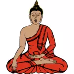 Siedzi Budda