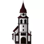 教会堂のベクトル画像