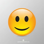 Clasic smiley vector icon