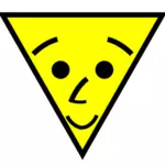 Triangle smiley