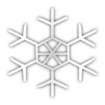 Icono de escama de nieve