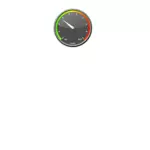 Warna speedometer vektor gambar